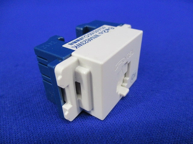 埋込C付テレホンモジュラジャック 6極2心(2個入) WN4623WK