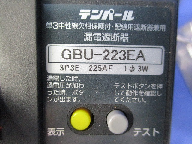 漏電遮断器 3P3E200A GBU-223EA
