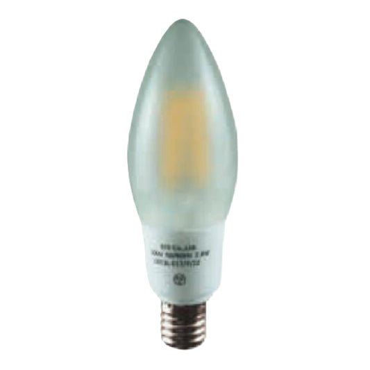 LED電球 デコライト フィラメントベーシック キャンドルE17赤系電球色240lm LDC3L-E17/F/22