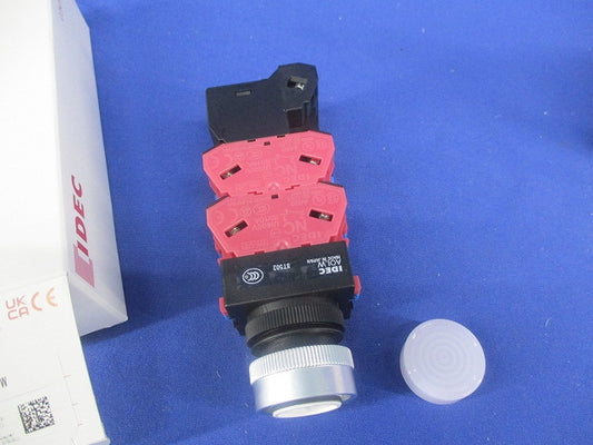 照光押ボタンスイッチ φ22 TWシリーズ 突形 オルタネイト形 AOLW22622DPW