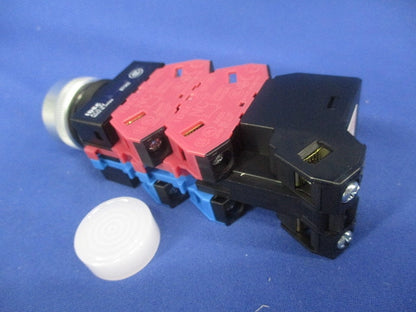 照光押ボタンスイッチ φ22 TWシリーズ 突形 オルタネイト形 AOLW22622DPW