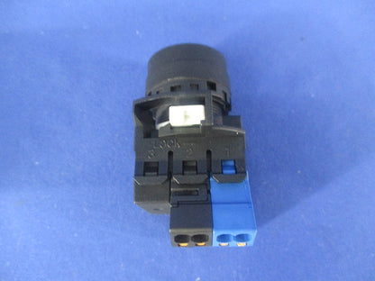 照光式押ボタンスイッチ φ22 丸平形 モメンタリ形 黄色 HW1L-M1P10Q3Y