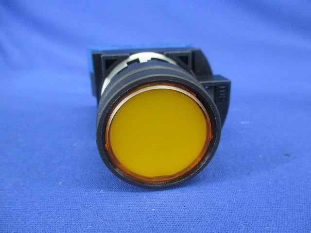 照光式押ボタンスイッチ φ22 丸平形 モメンタリ形 黄色 HW1L-M1P10Q3Y