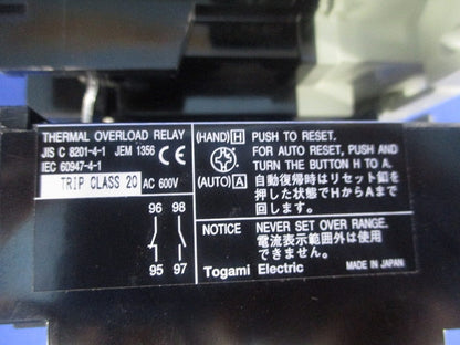 電磁開閉器 200V PAK-35JTC-P3300