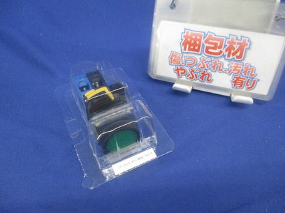 押ボタンスイッチ 緑クリア ねじ端子台 ON-OFFスイッチ ｂ接点 A22NL-BNM-TGA-G100-GC
