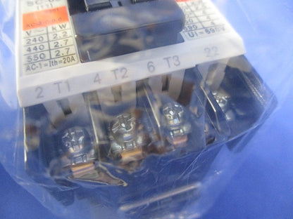 電磁接触器 ケースカバー無 SC-03AC100V