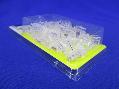 カテゴリー5eモジュラープラグ(25個入)(新品未開封) M5E-1P-855