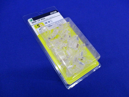 カテゴリー5eモジュラープラグ(25個入)(新品未開封) M5E-1P-855
