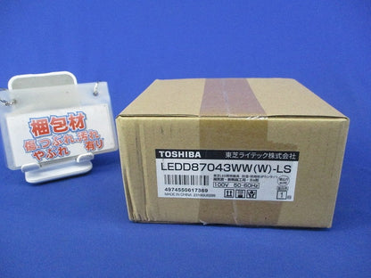 LEDダウンライトφ100(温白色)(新品未開梱) LEDD87043WW(W)-LS