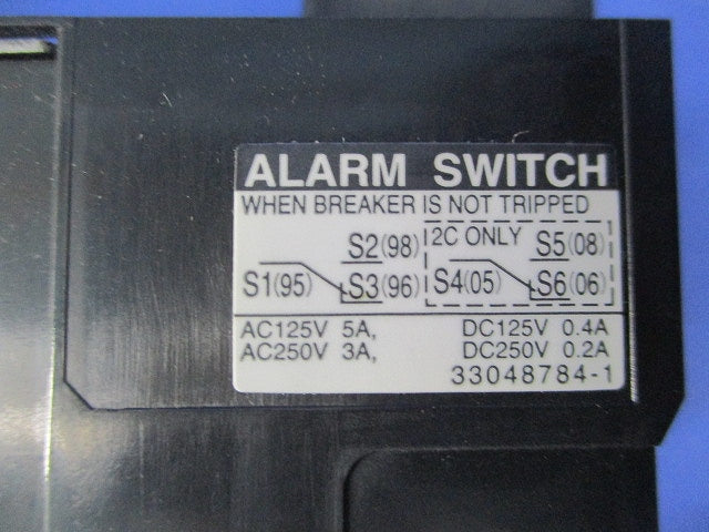 配線用遮断器3P3E20Aアラームスイッチ付 S-50EBAL