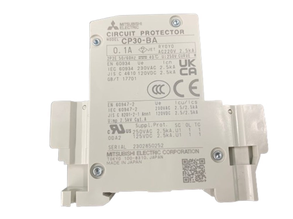 サーキットプロテクタ 2P 1-M 0.1A A CP30-BA2P1-M0.1AA