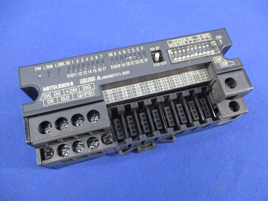 CC-Link 小形タイプリモートI/Oユニット(DC入力) AJ65SBTC1-32D