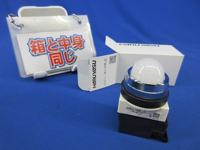 30φパイロット 丸形スイッチ A30ILT400 LE