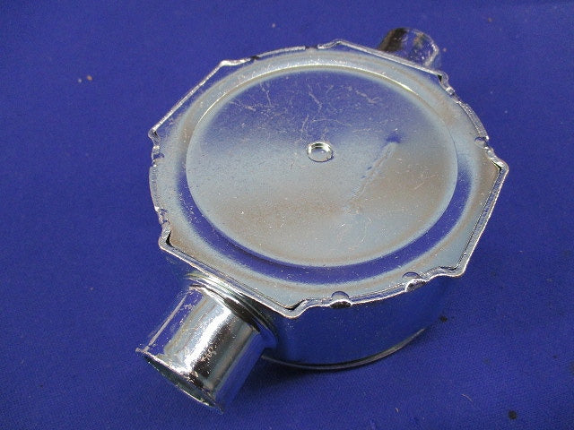 ねじなし丸型露出ボックス2方出(20個入)(キズ・汚れ有) DS66191K
