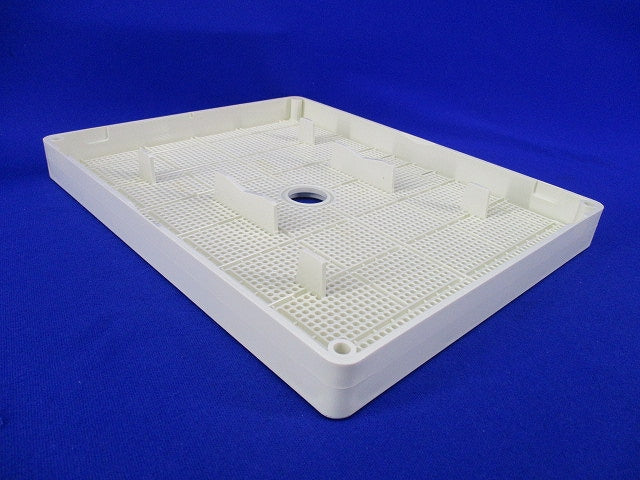 ポリ台・取付自在型(2個入)(ホワイト)(未使用品)(変色有) POWF-2025