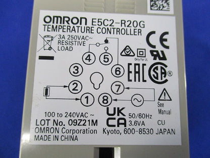 電子温度調節器 E5C2-R20G