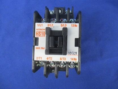 電磁開閉器200V(キズ・汚れ有) HS10