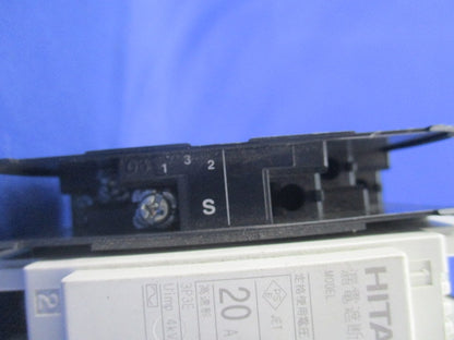 漏電遮断器3P3E20A(アラームスイッチ付) EB-50E