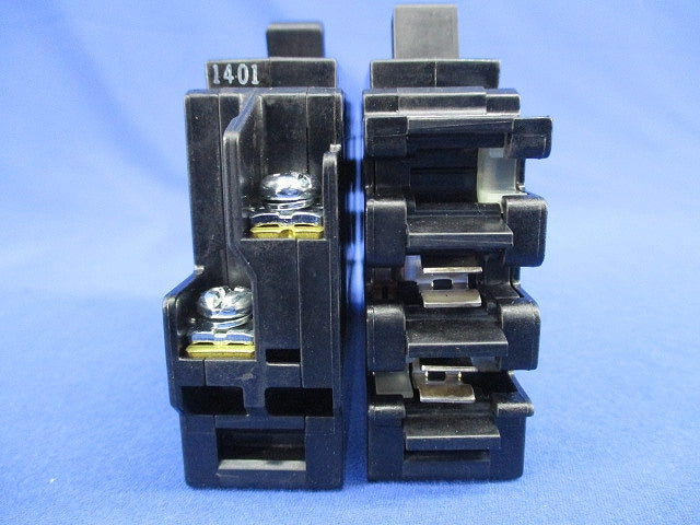 電灯分電盤用コンパクトツイン ブレーカー 2P1E20A(2個入) F52PNT