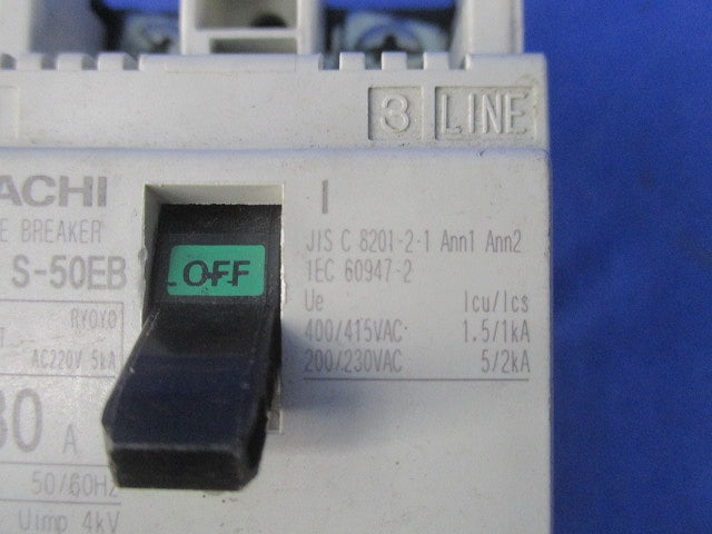 配線用遮断機2P2E30A S-50EB