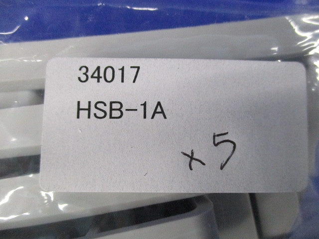 C.A.T.V.用保安器取付盤(5個入)(変色有)(新品未開封) HSB-1A