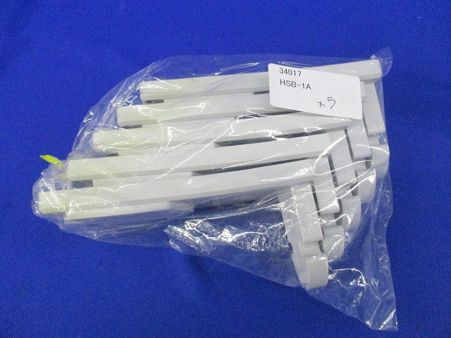 C.A.T.V.用保安器取付盤(5個入)(変色有)(新品未開封) HSB-1A