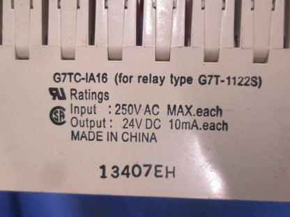 I/Oリレーターミナル G7TC-IA16
