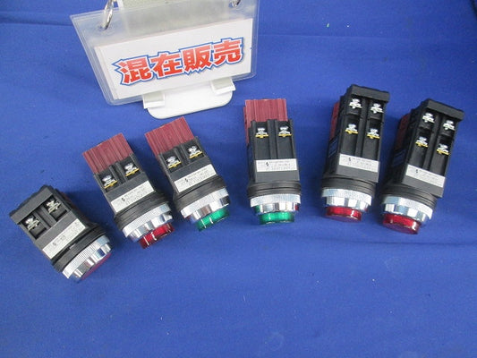 押しボタンスイッチセット 混在6個入 A30FT10011LE他