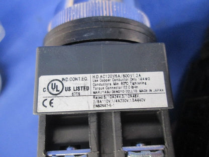 セレクタスイッチ 2ノッチ・3ノッチセット 混在4個入 A30SN322+A30SN333