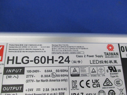 LED電源(キズ・汚れ有) HLG-60H-24