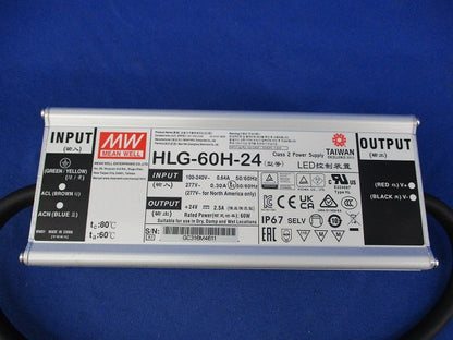 LED電源(キズ・汚れ有) HLG-60H-24