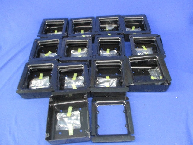 2個用スイッチボックス カバー付(13個入)(キズ・汚れ有) SB2B