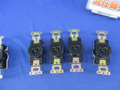 引掛埋込コンセント(メーカー混在5個入)(ブラック) WF2215K