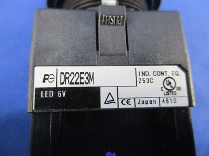 コマンドスイッチ 表示灯 白 DR22E3M