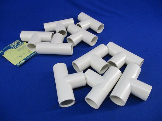 ドレンパイプ付属品チーズ(10個入)(ミルキーホワイト) DPT-25