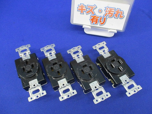 埋込コンセントセット(4個入)(傷・汚れ有) WF1415K