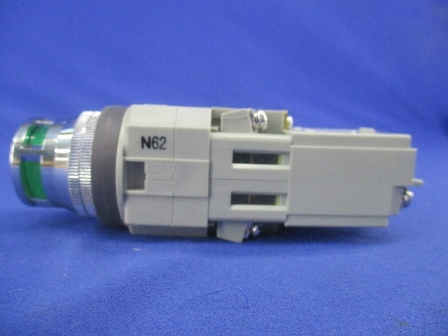 照光押ボタンスイッチ(緑)(キズ・汚れ有) ALN+TWR