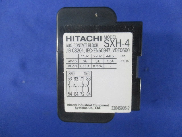 補助継電器3a1b(4個入) SXH-4