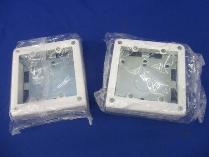 2コ用スイッチボックス(2個入)ホワイト DZC362W