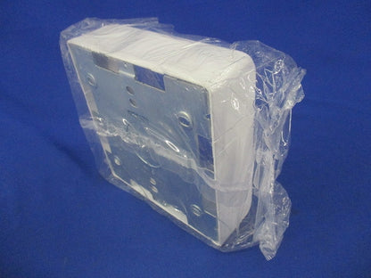 2コ用スイッチボックス(2個入)ホワイト DZC362W