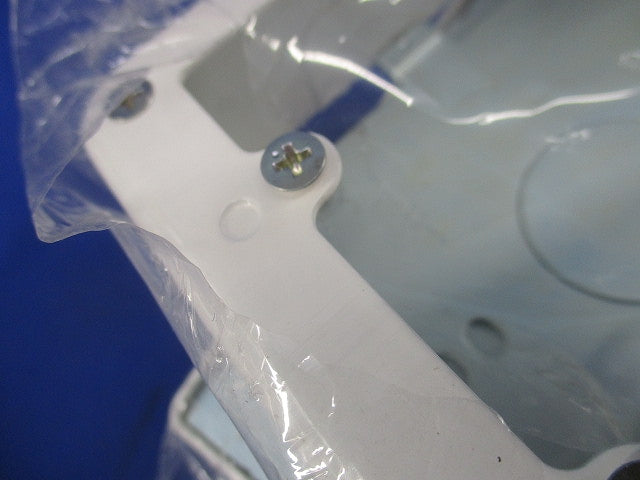 2コ用スイッチボックス(2個入)ホワイト DZC362W