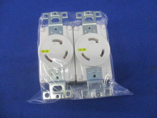 引掛形埋込コンセント(2個入) 3310-L5