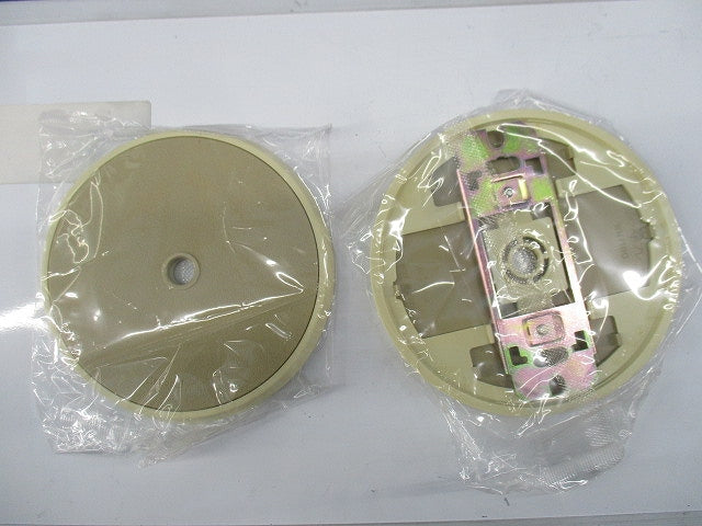 BL丸型電話線プレート(5枚入)(ダークベージュ)National WN7180