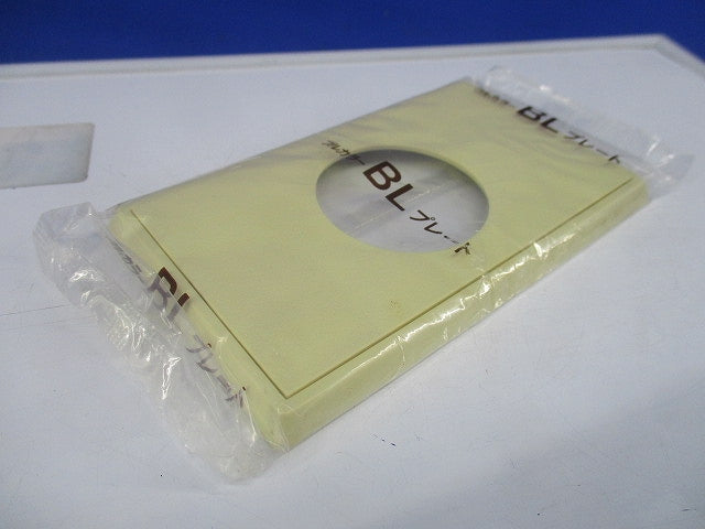 BL埋込φ41コンセントプレート(9個入)ミルキーホワイト(色褪せ有) WN9114W