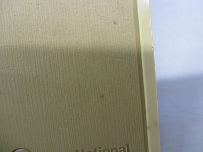 プラス2連電話線プレート(4個入)ダークベージュ(キズ・汚れ有) WN7382