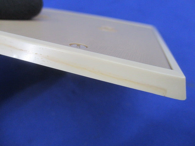 プラス2連電話線プレート(4個入)ダークベージュ(キズ・汚れ有) WN7382