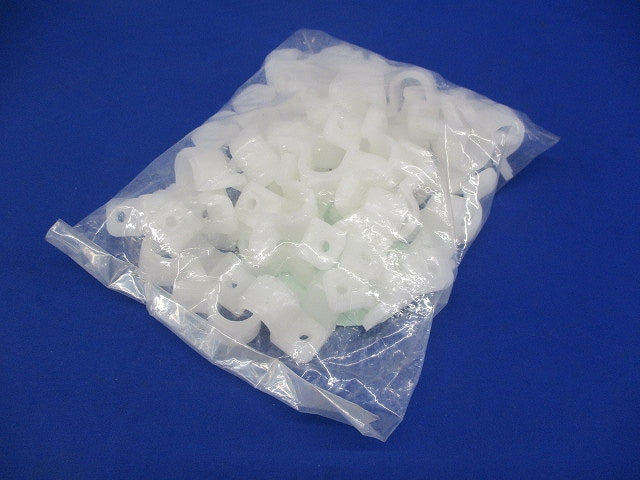 両サドル ビス2本止めタイプ PE製 50個入 LST-14P-50