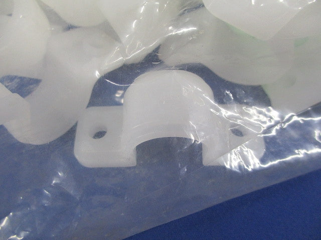両サドル ビス2本止めタイプ PE製 50個入 LST-16P-50