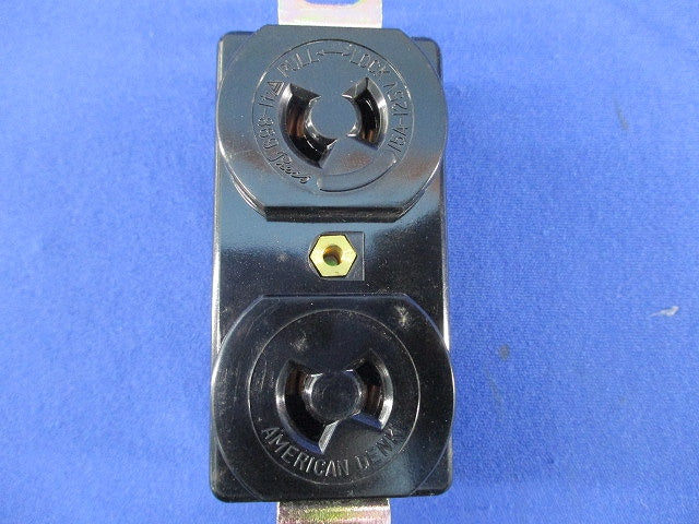 引掛形 複式埋込コンセント(4個入) 2110D-BL