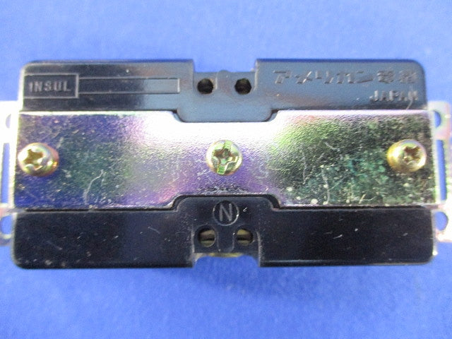 引掛形 複式埋込コンセント(4個入) 2110D-BL